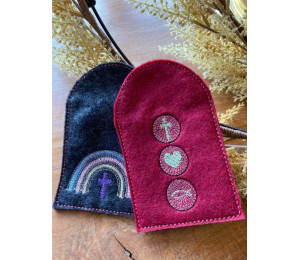 Stickserie ITH -  Rosenkranztasche Vol. 2